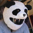 Motorcycle Helmet Cover - Panda