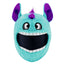Motorcycle Helmet Cover - Crazy Blue Monster