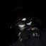 Reflective Helmet Sticker - Evil Eyes