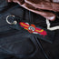 Skull Face - Motorcycle Keychain