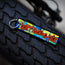 Don't Die Splatter - Motorcycle Keychain