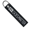 Size Does Matter - Motorcycle Keychain