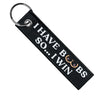 I Have Boobs So... I Win - Motorcycle Keychain