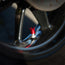 Crown Red - Motorcycle Valve Caps