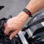 Motorcycle Helmet Strap Double Wrap Bracelet