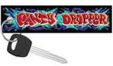 Panty Dropper Graphitti - Motorcycle Keychain