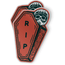 Motorcycle Sticker - RIP (2 pack)
