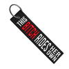 This Bitch Rides Her Own - Motorcycle Keychain