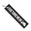 This Turns Me On - Motorcycle Keychain