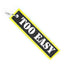 Too Easy - Motorcycle Keychain