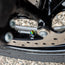 Spikes Oil Slick Finish - Motorcycle Valve Caps