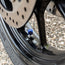 Dice Blue - Motorcycle Valve Caps