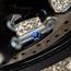 Dice Blue - Motorcycle Valve Caps