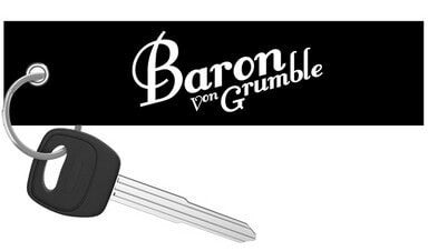 Baron Von Grumble - Motorcycle Keychain riderz