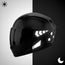 Reflective Helmet Sticker - Stars and Arrows