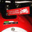 Drop a Gear and Disappear - Red Motorcycle Keychain