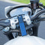 USA Flag Blue and Black - Motorcycle Keychain