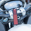 USA Flag Red and Black - Motorcycle Keychain