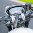 USA Flag Thin Blue, Red, Green Line- Motorcycle Keychain