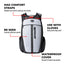 Insanely Reflective Motorcycle Backpack No Addons + Both + Protector + Reservoir