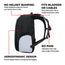 Insanely Reflective Motorcycle Backpack No Addons + Both + Protector + Reservoir