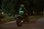 High Visibility LED Motorcycle Belt Green