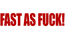 Motorcycle Decal - Fast As Fuck - Red