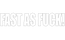 Motorcycle Decal - Fast As Fuck - White