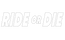 Motorcycle Decal - Ride or Die White