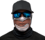 Motorcycle Face Mask  - Mustache