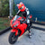 Motorcycle Helmet Cover - Moto Loot Red