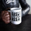 Gas or Ass - Motorcycle Mug White