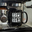 Gas or Ass - Motorcycle Mug Black