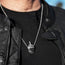 Motorcycle Necklace - Rider Middle Finger