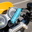 Beaty and Her Beast - Blue Motorcycle Keychain