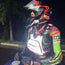 Insanely Reflective Motorcycle Chest Rig Pro Rig only + Protector Full kit
