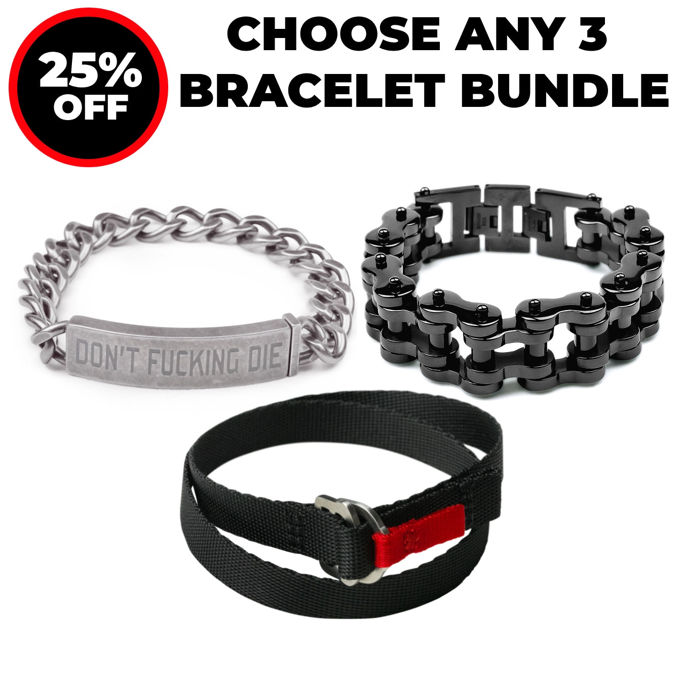 Motorcycle Bracelets - Moto Loot