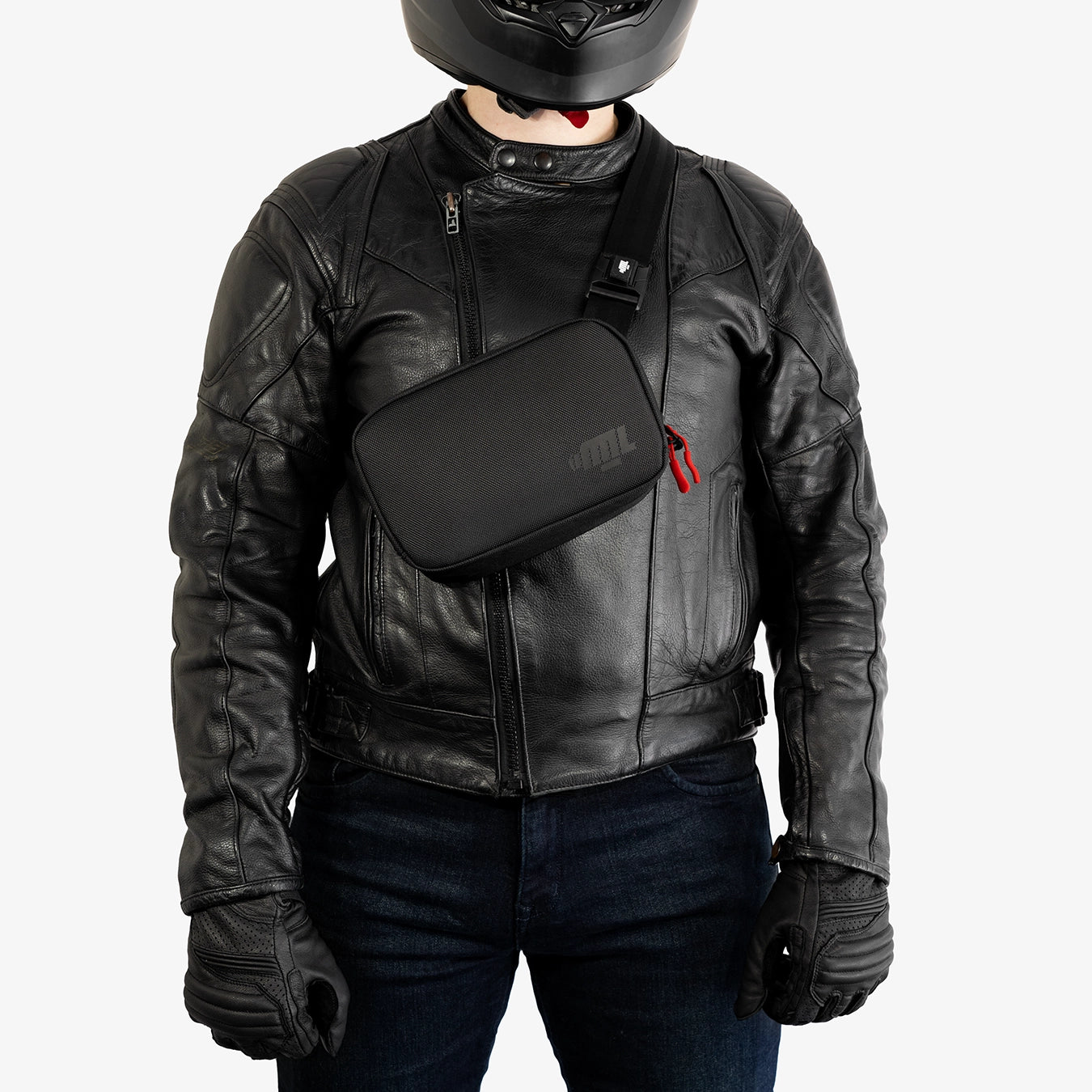 Motorcycle Sling Bag Motorcycle Sling Bag (Blackout) Moto Loot