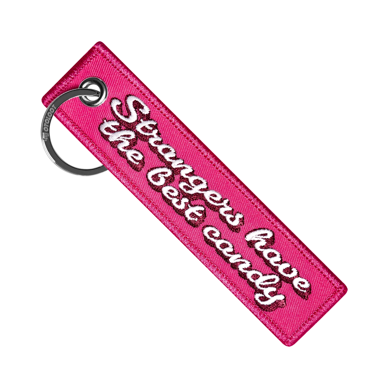 Strangers Have The Best Candy - Motorcycle Keychain