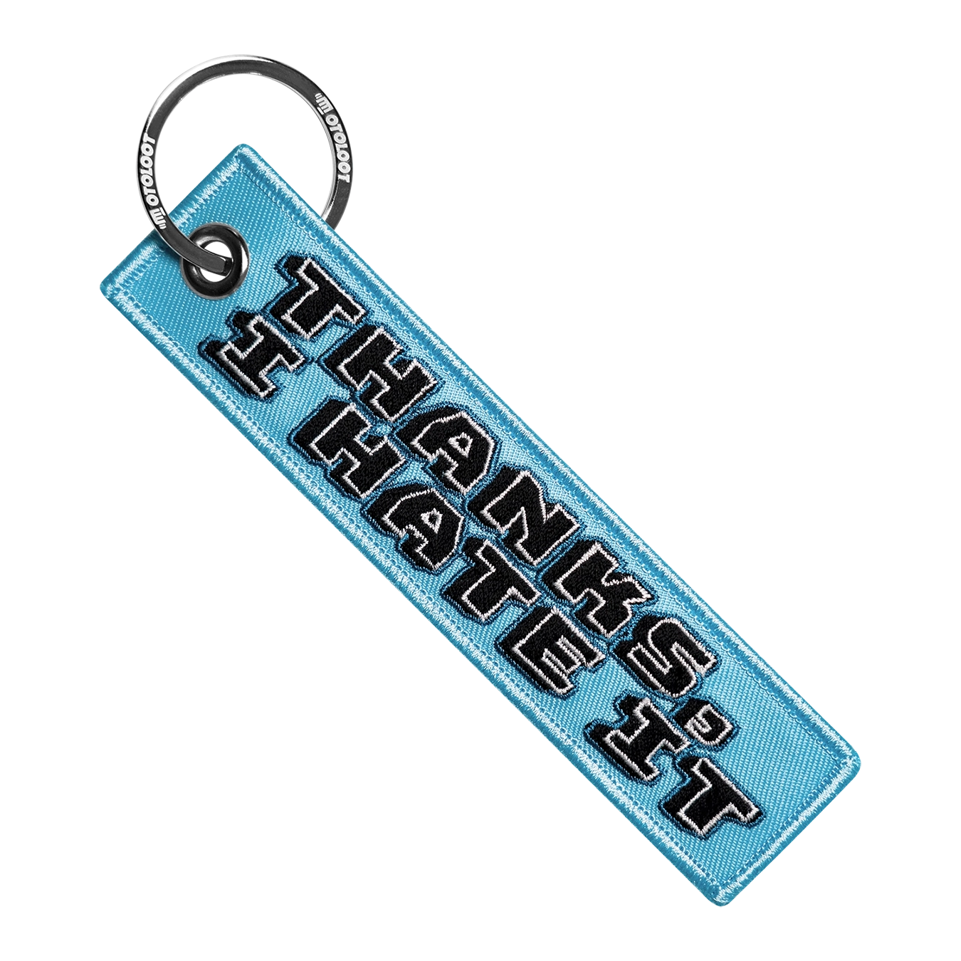 Thanks, I Hate It. - Motorcycle Keychain