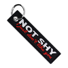 Not Shy I Just Don't Like You - Motorcycle Keychain