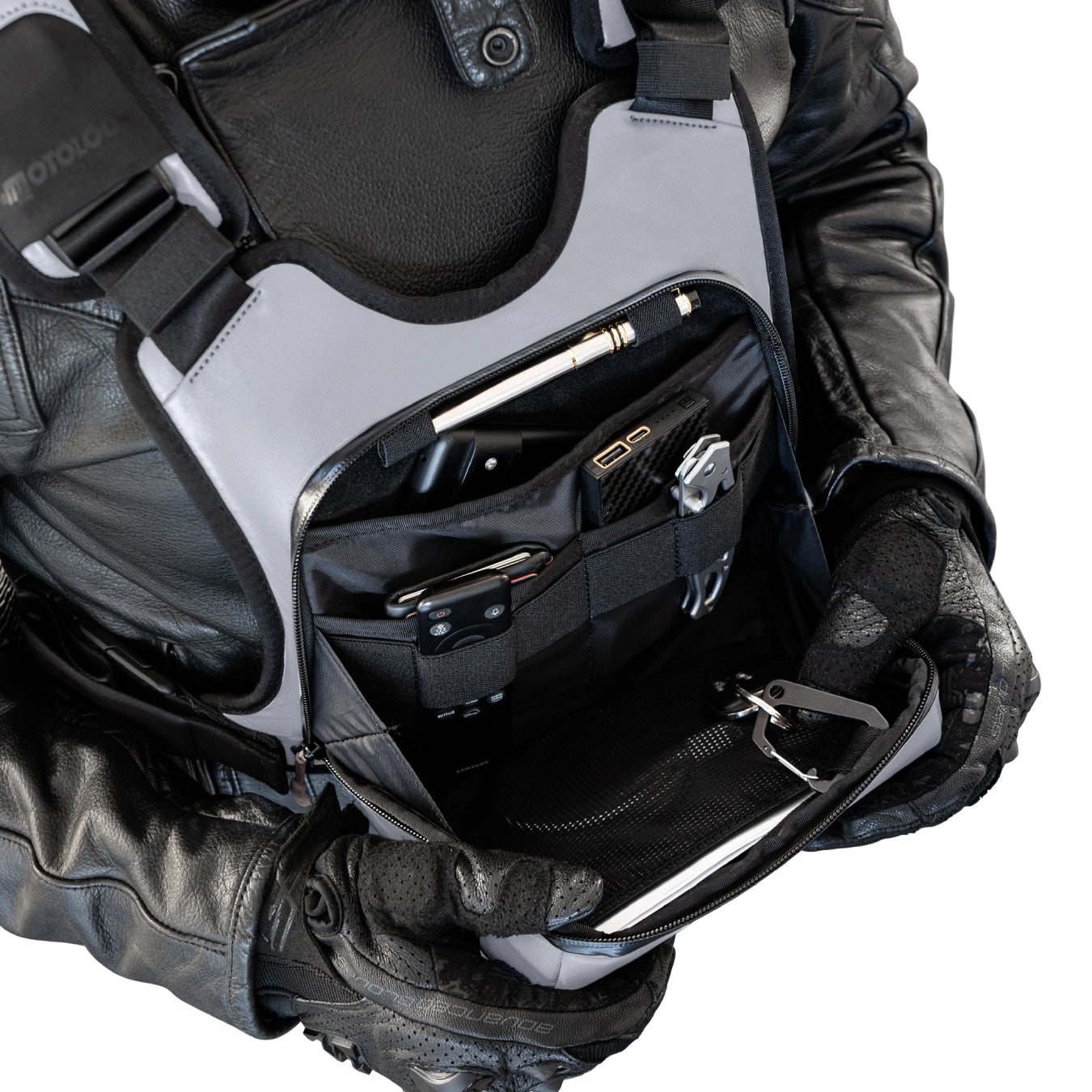 moto loot reflective chest rig