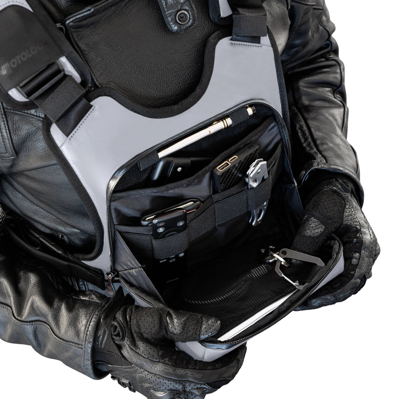 Chest Rig Bike Insanely Reflective Motorcycle Chest Rig - Glowrider - Moto Loot