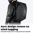Waterproof Motorcycle Backpack - Blackout No Protector Add Protector