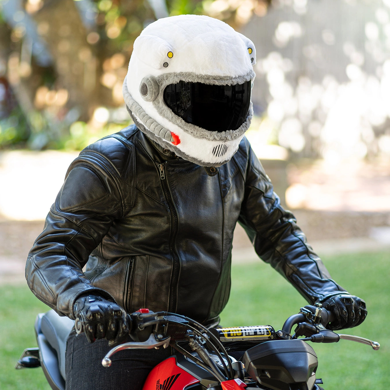 bike helmet and jacket Motorcycle Helmet Cover - Astronaut