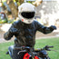 Motorcycle Helmet Cover - Astronaut