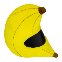 Motorcycle Helmet Cover - Banana