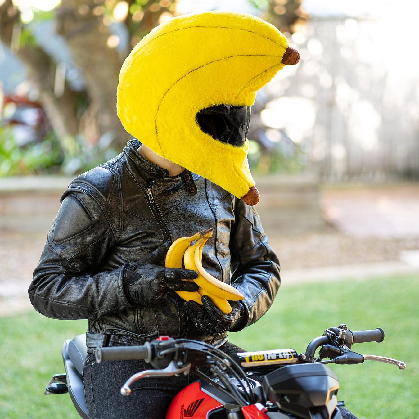 Motorcycle Helmet Cover - Banana Motorcycle Helmet Cover - Banana