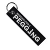 Begging For A Pegging - Motorcycle Keychain