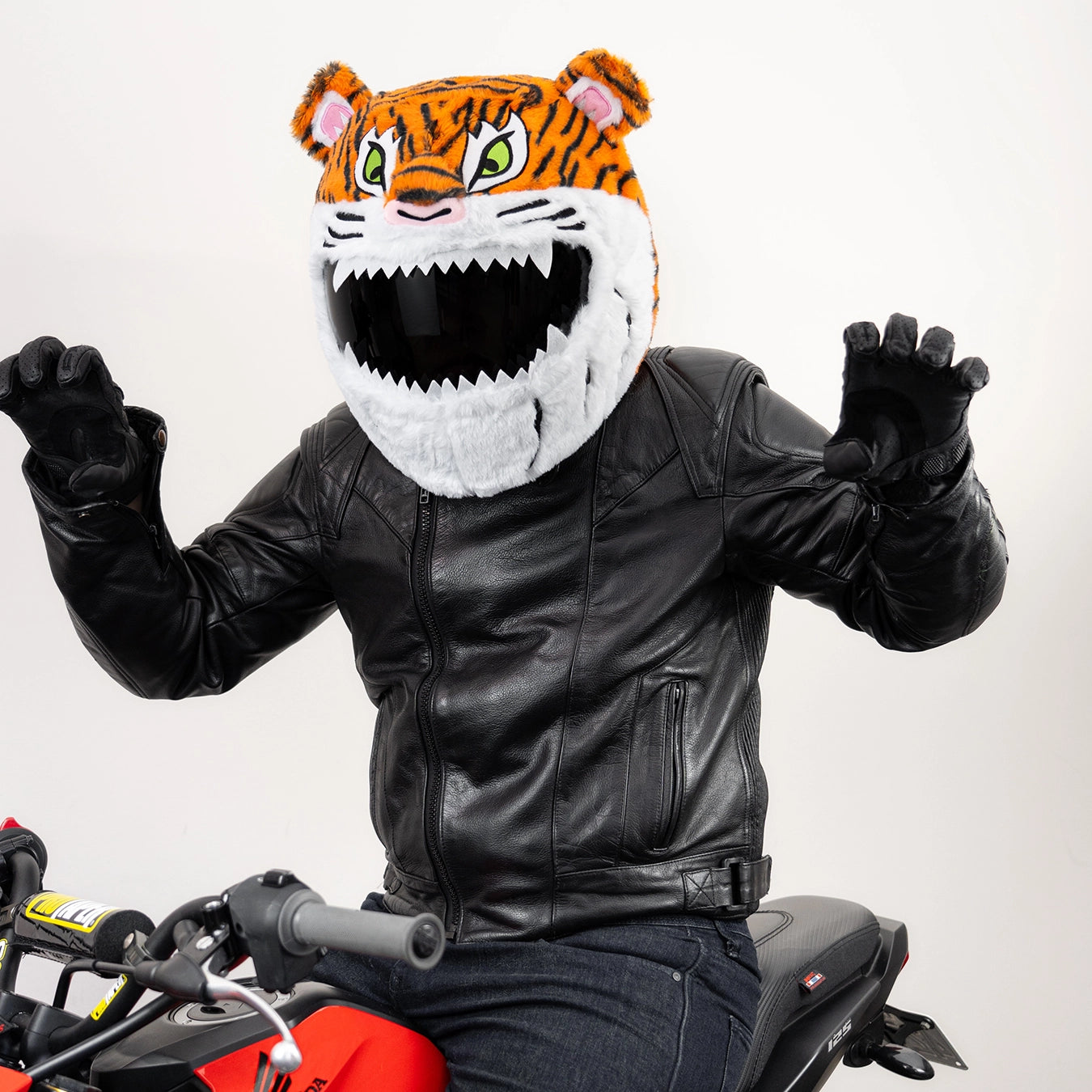Motorcycle Helmet Cover - Tiger